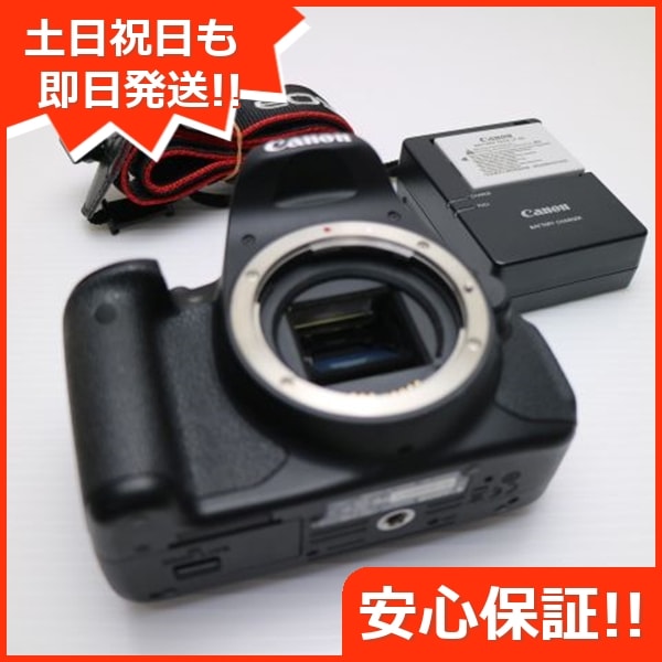 新品同様 EOS Kiss X6i ブラック ボディ デジ1 Canon 14 29,700円