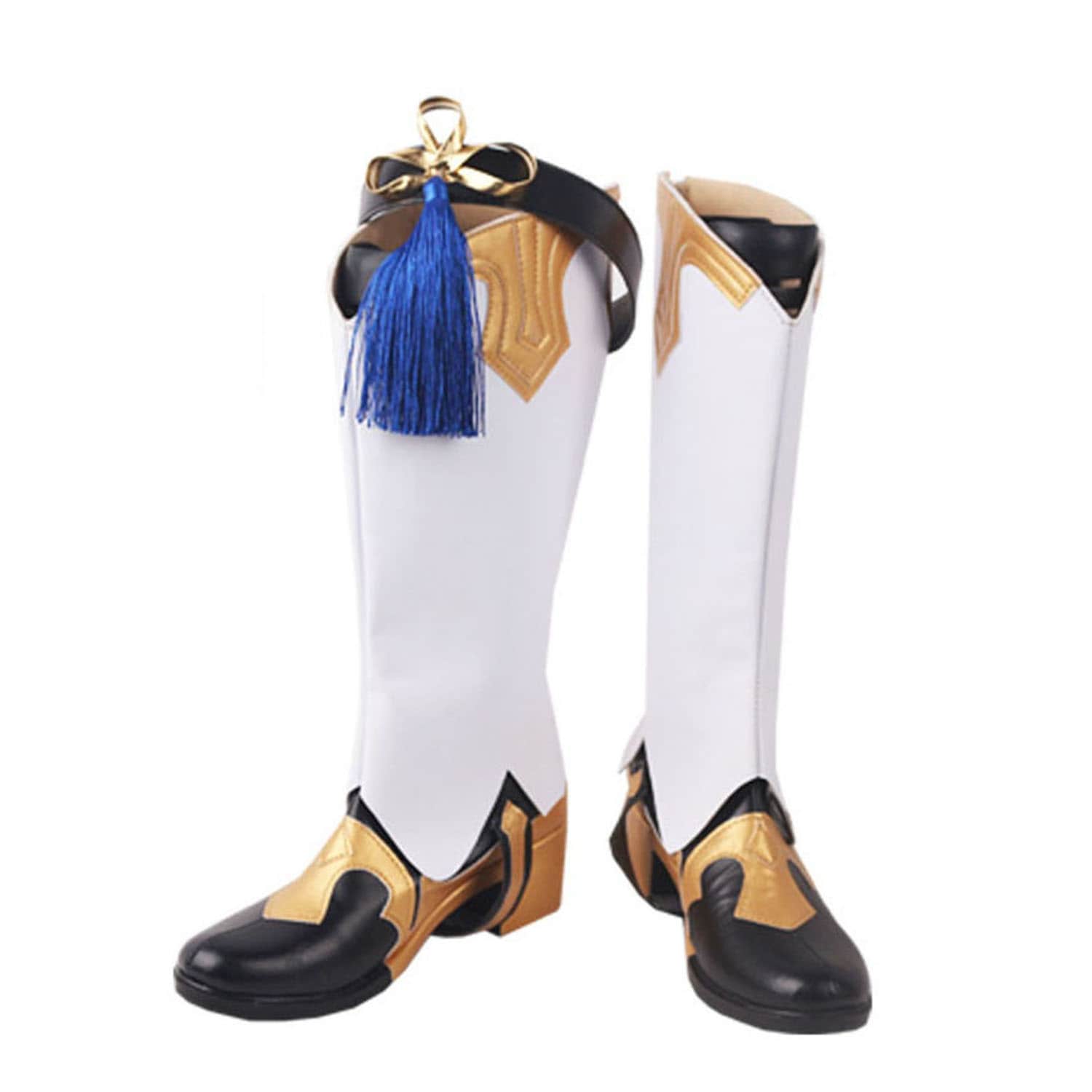 行秋 ユクアキ 原神 げんしん Genshin コスプレ 靴 ブーツ コスプレ靴 コスプレブーツ カスタマイズ可能903128