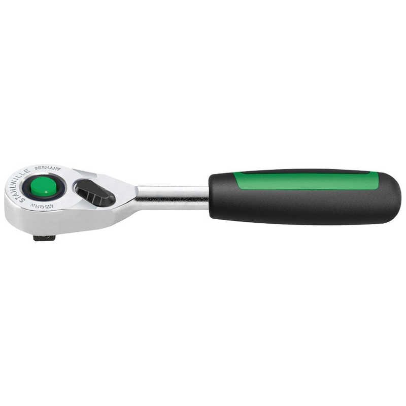 STAHLWILLE　1/4SQ 80ギア ラチェットハンドル　415QRN