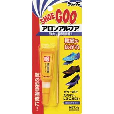 他サイト： シューグー アロンアルファ 瞬間接着剤 靴底のはがれ クリア Free Shoe Gooの商品画像