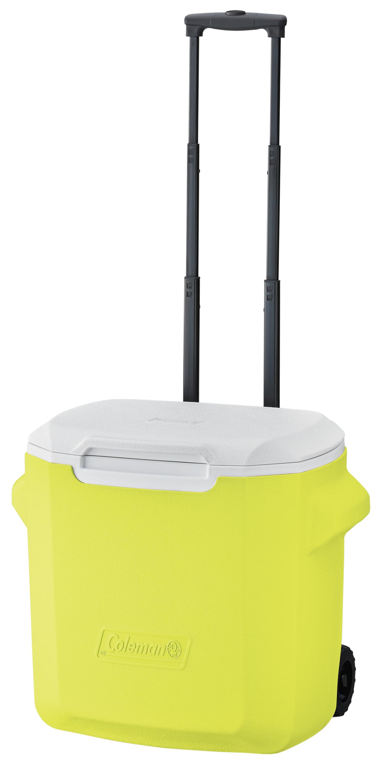 Coleman(コールマン) ホイールクーラー/28QT(ライムイエロー) 26L 保冷力約2日 キャリー キャンプ アウトドア 釣り お花見 部活 強力保冷 頑丈 暑さ対策