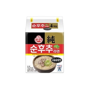 胡椒ラーメン(110GX4)/韓国ラーメン/インスタントラーメン/おまとめ梱包 送料1回発生