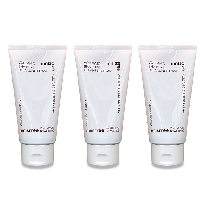 1+1+1! ヴォルカニック ポア BHA クレンジングフォーム （洗顔フォーム ） 大容量 250g / 火山灰 / 火山ソンイ