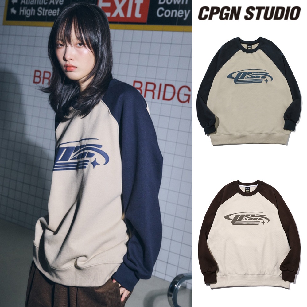 CPGN STUDIO】 Shooting Logo Raglan Sweatshirt トレーナー
