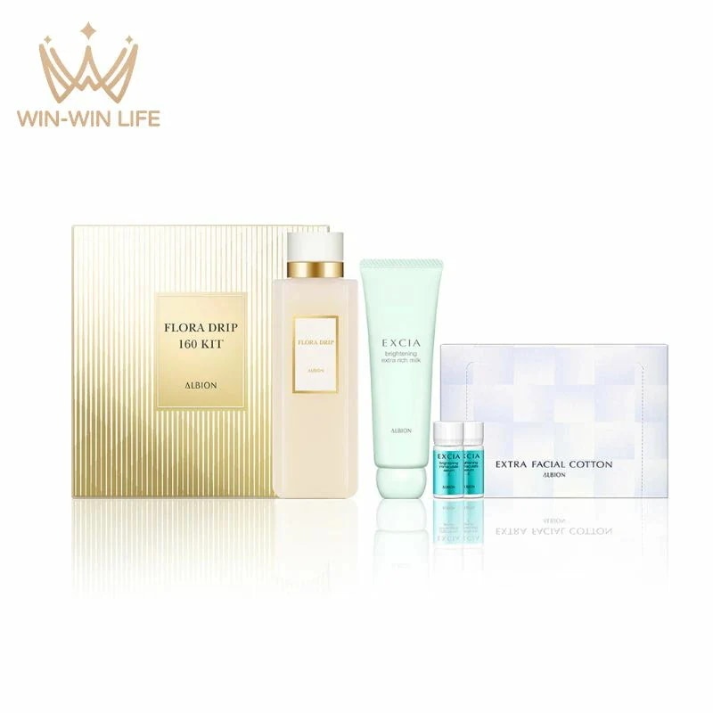 フローラドリップ s 160 キット（フローラドリップ s（化粧液・現品）160ml・エクストラリッチミルク 50g・イマキュレート セラム Z（美白美容液）1.5ml×2個・コットン 20枚入）