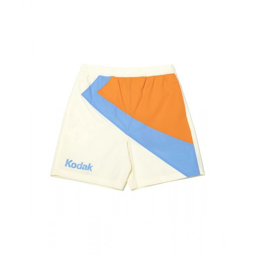KODAK (コダック) カラーブロックショーツアイボリー