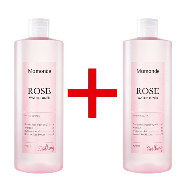 ローズウォータートナー500ml +500ml (弾力/保湿/栄養供給/活力)