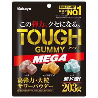 他サイト： カバヤ タフグミMEGA 203g×6袋入の商品画像