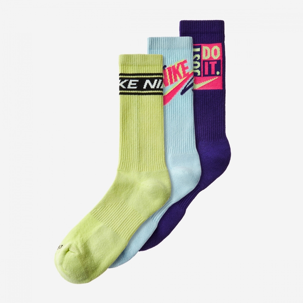 ナイキ エブリデイ プラス クルー ソックス (3足) HJ9339-903