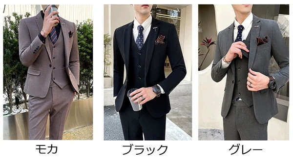 ビジネスフォーマルスーツセットグレー 黒 2点セット 長袖 春夏 スーツ 1つボタン 背広 フォーマル メンズスーツ 秋冬 大きいサイズ 無地 リクルートスーツ ブラック シングル ジャケットスー