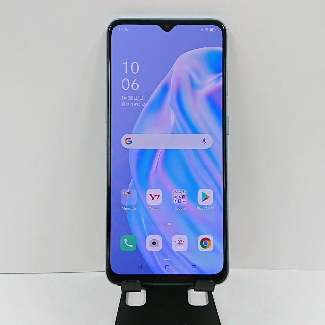 OPPO Reno3 A A002OP SoftBank ホワイト 送料無料 本体 c07389 【中古】