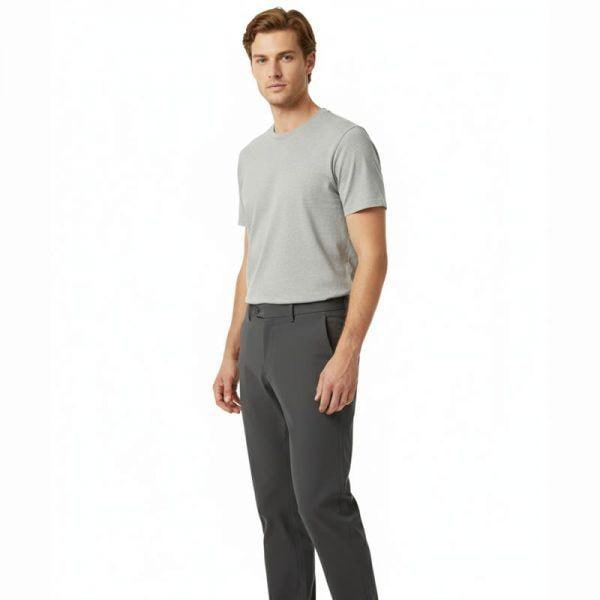 SNOWPEAK APPAREL 라고 裏起毛スリムストレートパンツ S24WMTPT37 チャコール