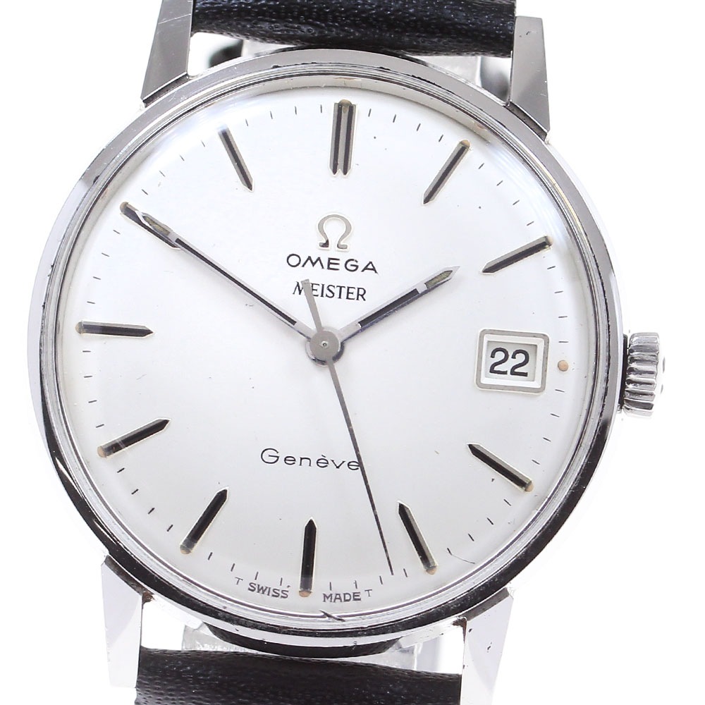 オメガ OMEGA 136.00011 ジュネーブ デイト Cal.613 手巻き メンズ _860196【中古】