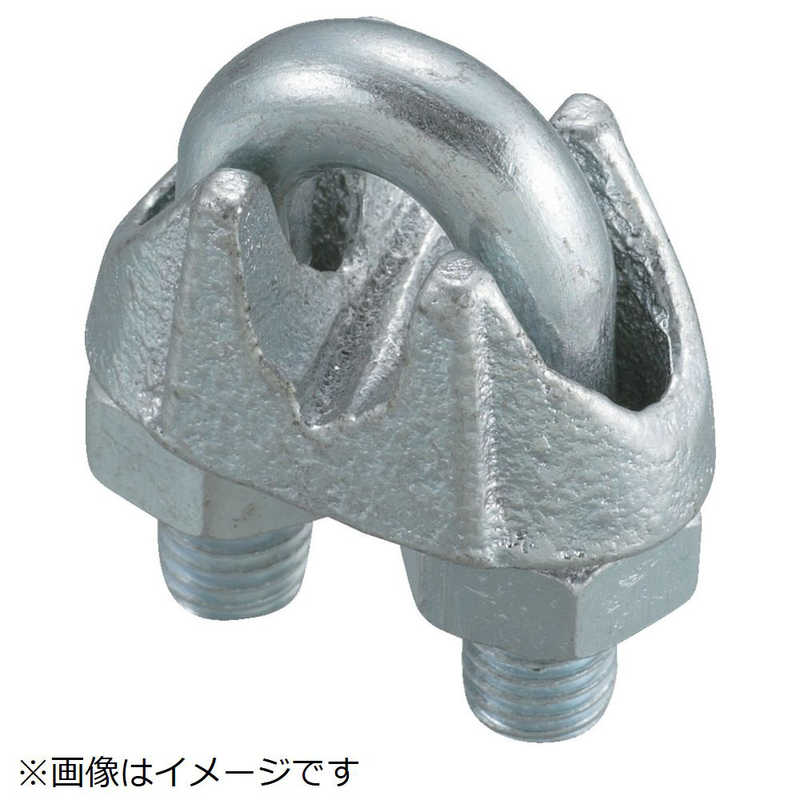 トラスコ中山　ワイヤークリップ スチール製 5mm用 100個入　TWC05100P