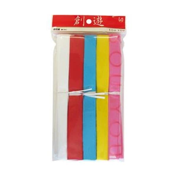 （まとめ）今村紙工 おはながみ 10枚折加工済5色アソート OH-406 1パック（10本）50セット 14,063円