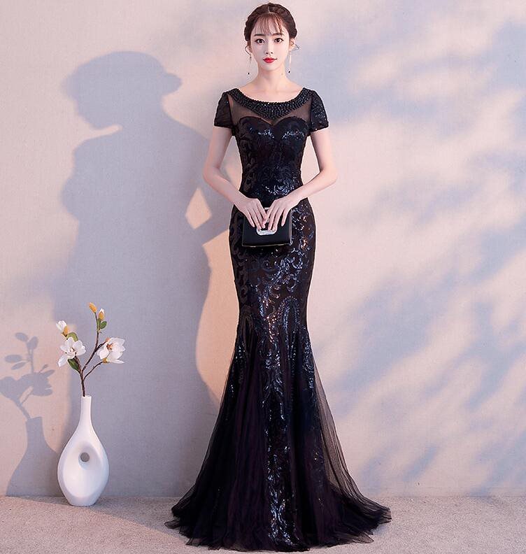 お呼ばれ レディース 体型カバー 着痩せ 20代30代40代 OL 通勤 パーティードレス 二次会