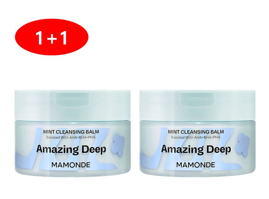 [1+1] アメージングディープ ミントクレンジングバーム 90ml x 2個