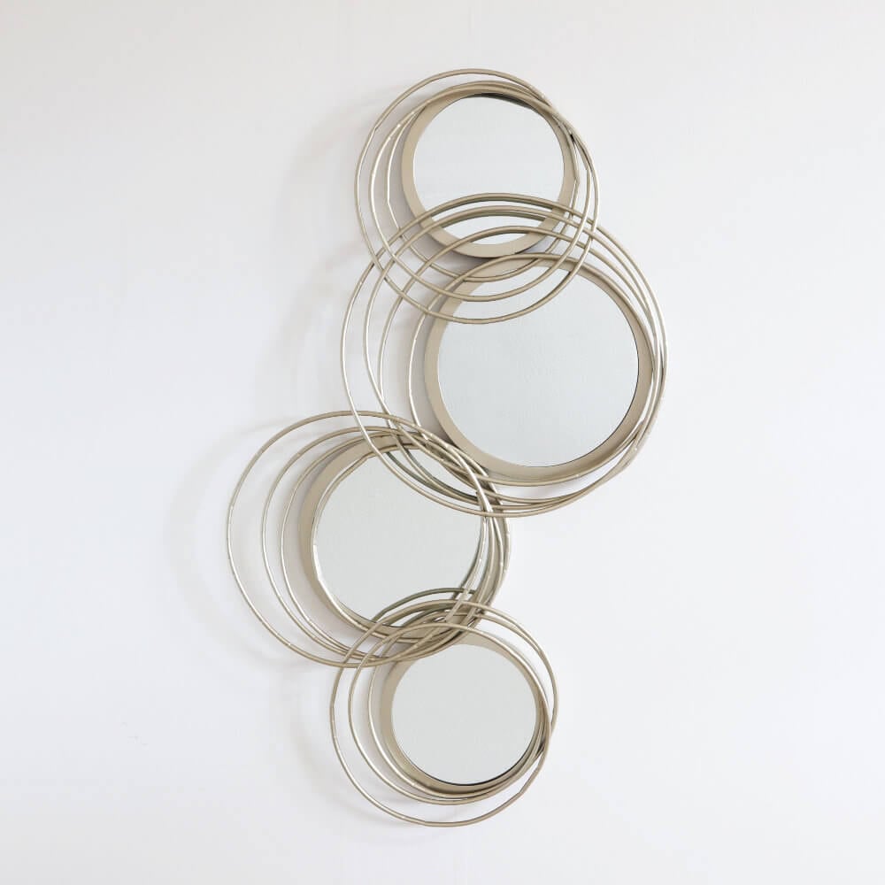 【別途送料】 【直送可】【大型商品A】ウォールアートミラー（鏡）　壁飾り　壁掛け