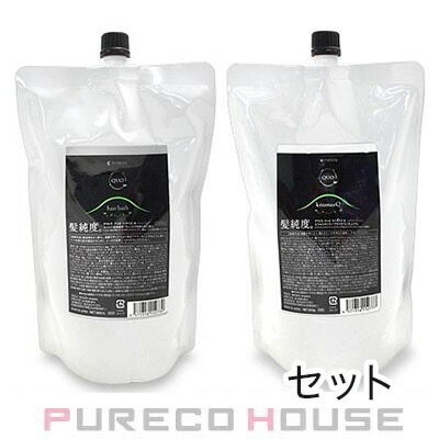 アマトラ クゥオ ヘアバス H (シャンプー) (レフィル) 850ml + キトマスク K (トリートメント) (レフィル) 850g 【セット】