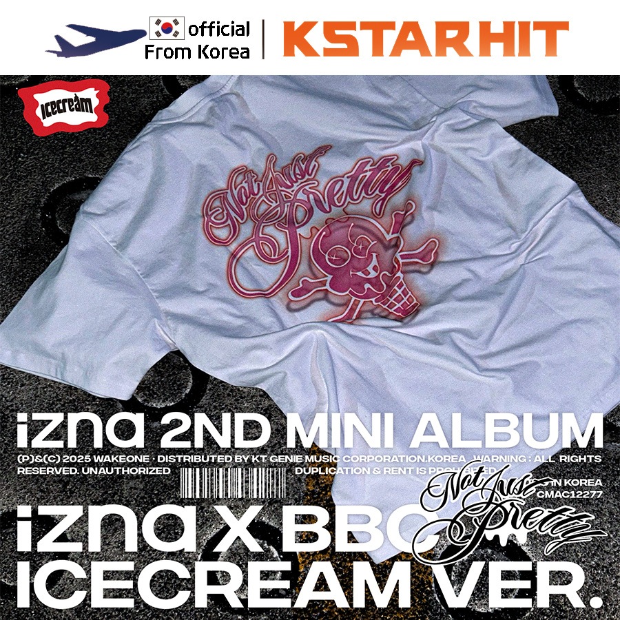 (izna X BBC ICECREAM Ver.) izna - Not Just Pretty (ミニアルバム2集)