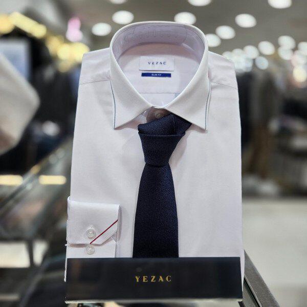 YJESF3974/NY 縦編みソリッドシルクミックススリムタイ_DG