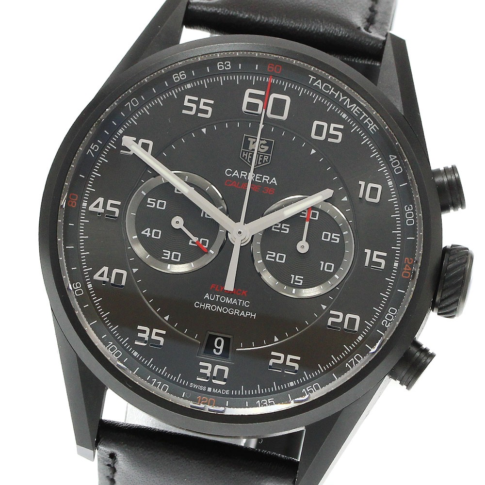 タグホイヤー TAG HEUER CAR2B80 カレラ キャリバー36 フライバック クロノグラフ 自動巻き メンズ 良品 保証書付き_951174【中古】