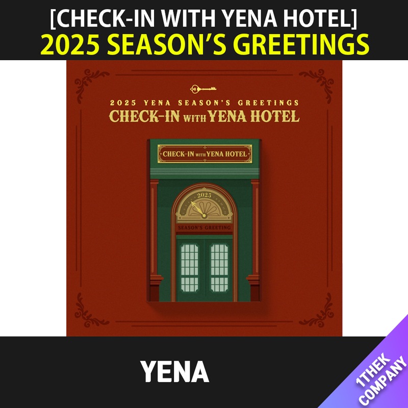 （everline特典）YENA 2025 SEASONS GREETINGS [CHECK-IN WITH YENA HOTEL]