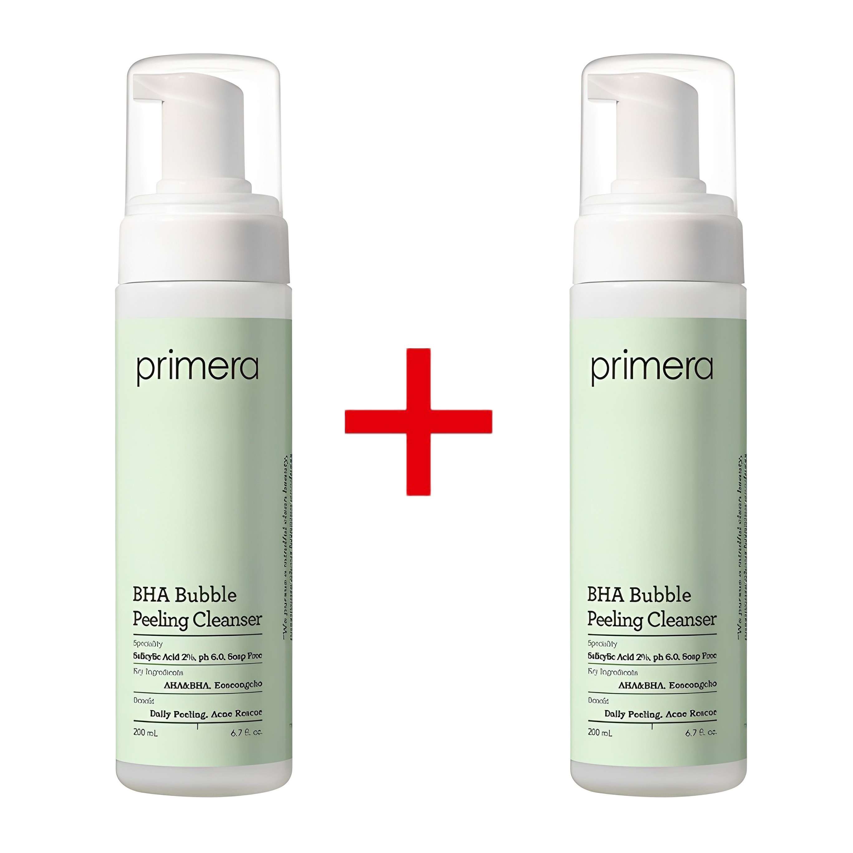 バハ バブルピーリング クレンザー 200ml+200ml