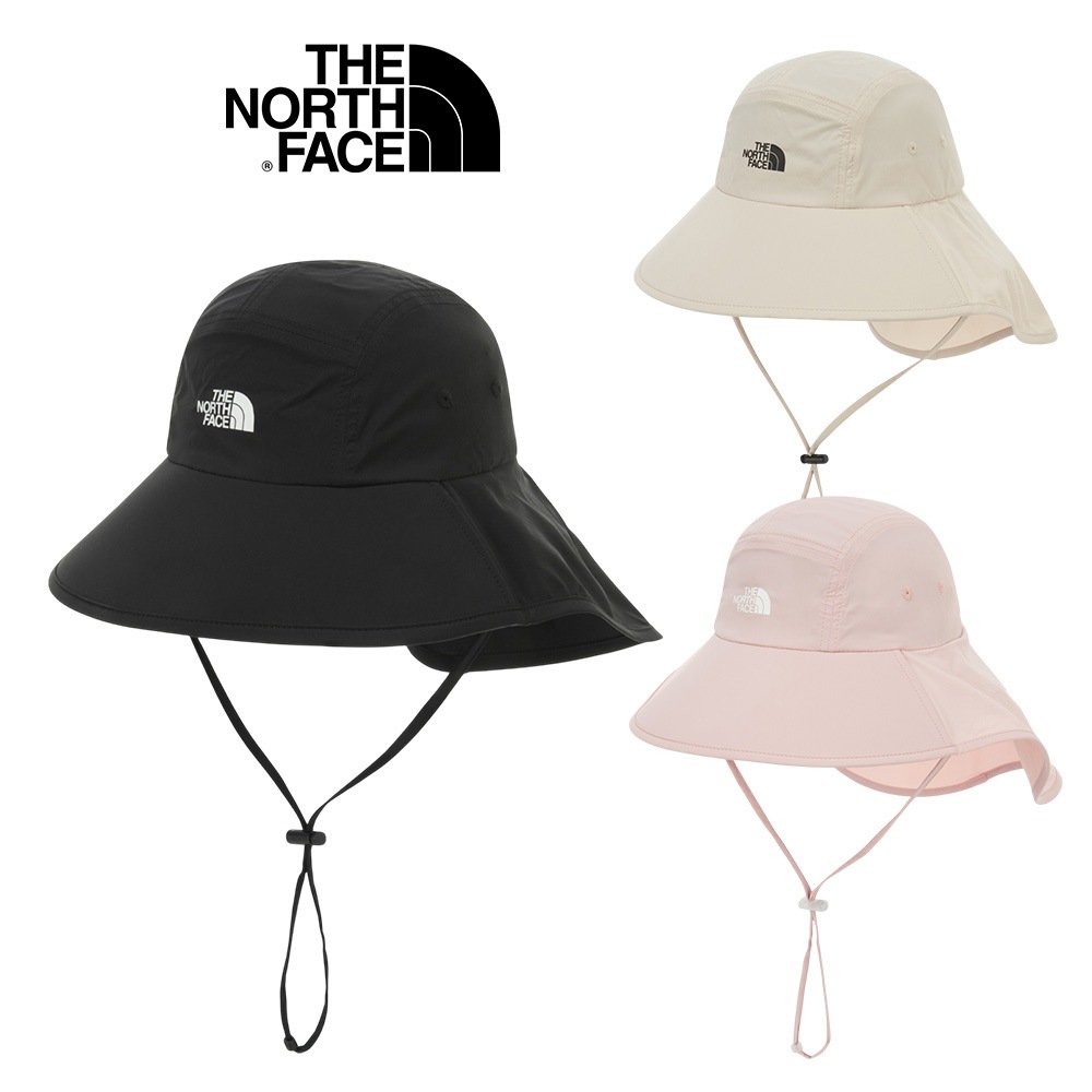 送料無料 THE NORTH FACE TNF WIDE SUN SHIELD HAT ザノースフェイス 韓国正規品 帽子 ロゴ 日よけ UV対策 バケット ハット サンシェード サンシールドハット
