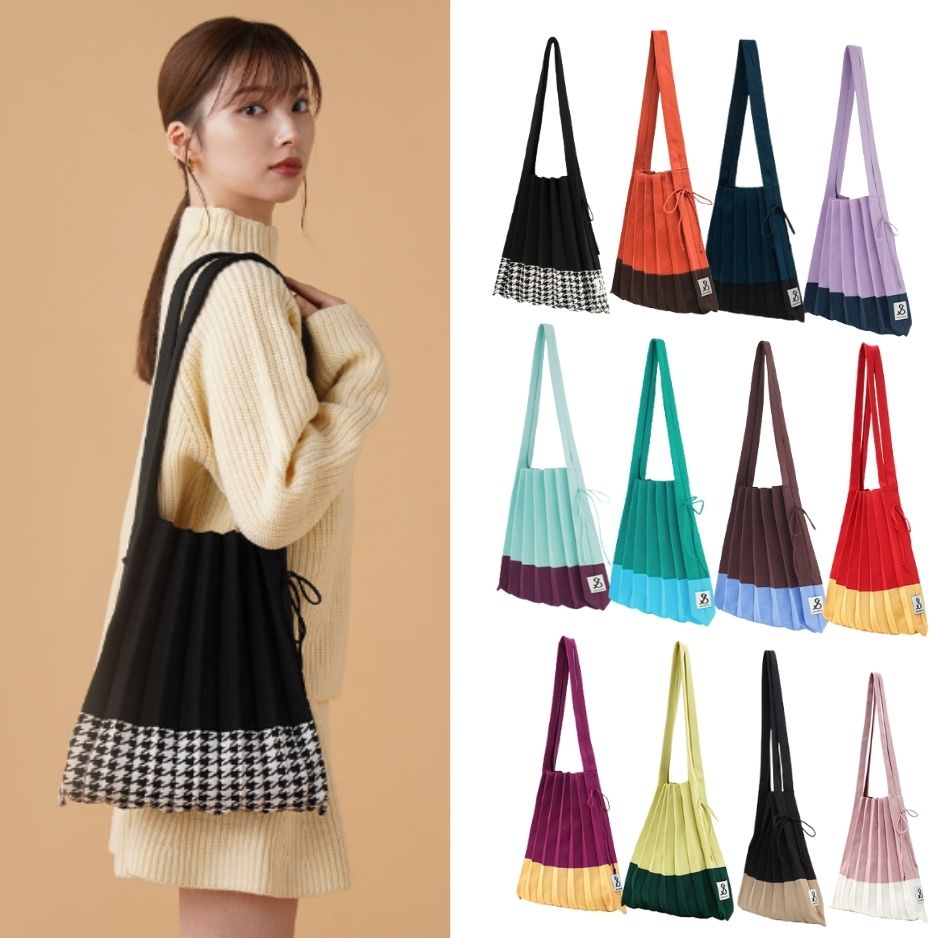 Joseph & Stacey ラッキープリーツニート M ミックスLucky Pleats Knit M Mix : 韓国正規品 9,190円