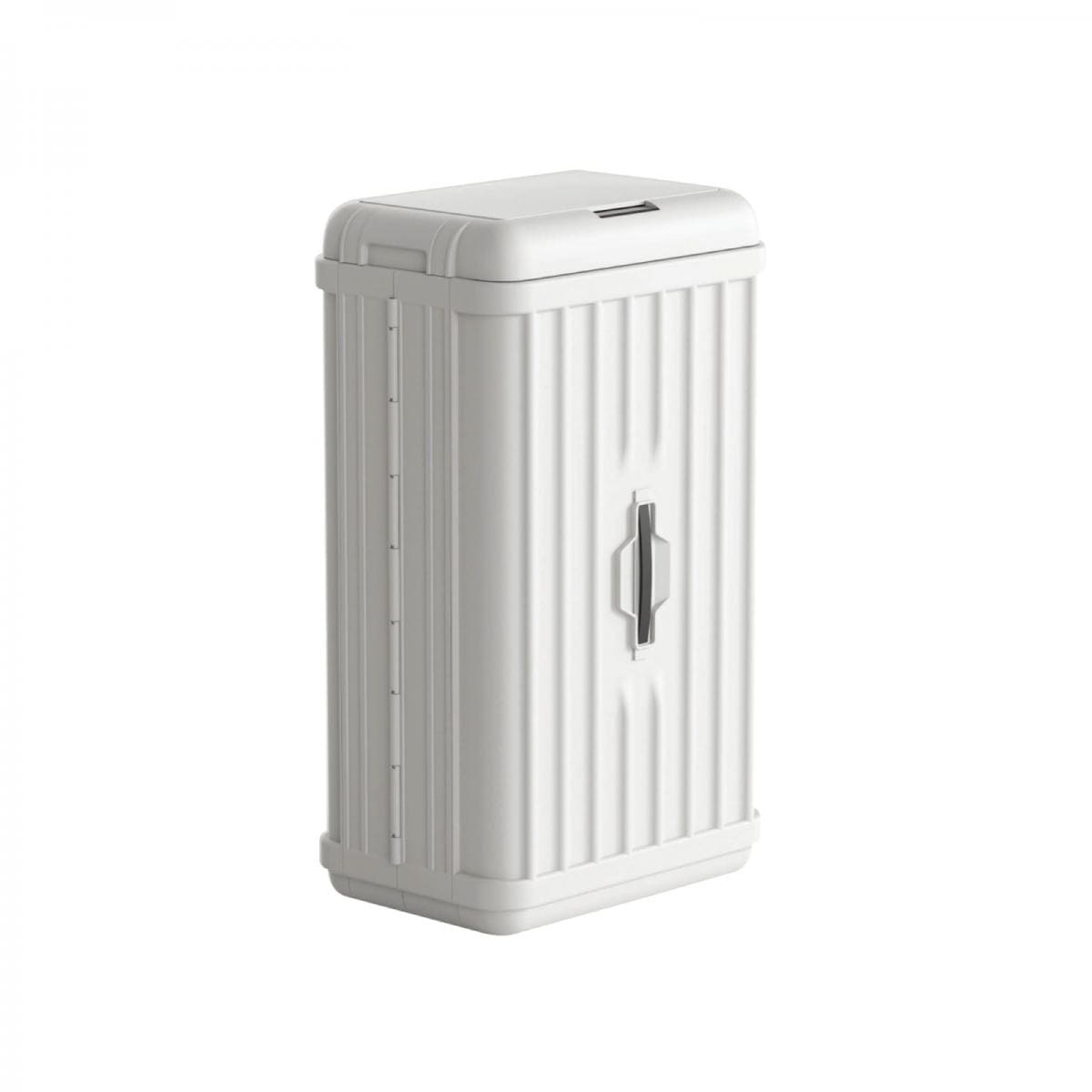 ウィンコド トランク型 折りたたみ式 センサー付き ごみ箱 50L ホワイト TH-ATC50-WH ゴミ箱 ダストボックス キッチン リビング 大容量 畳める