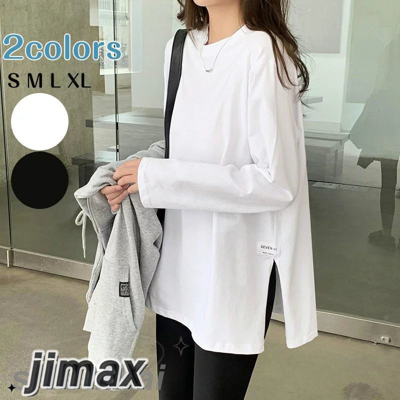 カットソー / 汗染み防止 ＆ UVカット の機能性抜群！ レディース Tシャツ 半袖 丸襟トップス 綿 春 夏 秋 体型カバー シンプル 大人 女性 ビッグサイズ 着痩せ 通勤 30代 40代 50