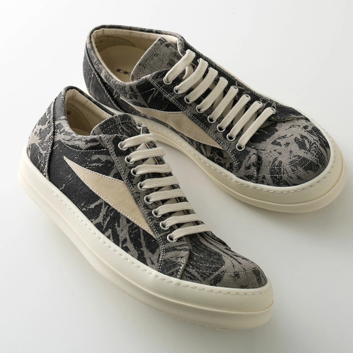 Rick Owens リックオウエンス DRKSHDW ダークシャドウ スニーカー VINTAGE SNEAKS DU02E7803 DWFLVS メンズ ローカット 靴 5911/BLACK-WAS