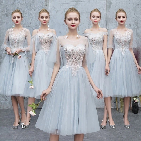 【急速出荷 2025年新作】パーティドレス カクテルドレス フォーマルドレス お呼ばれ 結婚式 ブライダル 二次会　披露宴　謝恩会　成人式　演奏会 ブライズメイド　カラードレス ミモレ丈　ひざ下丈　ミ