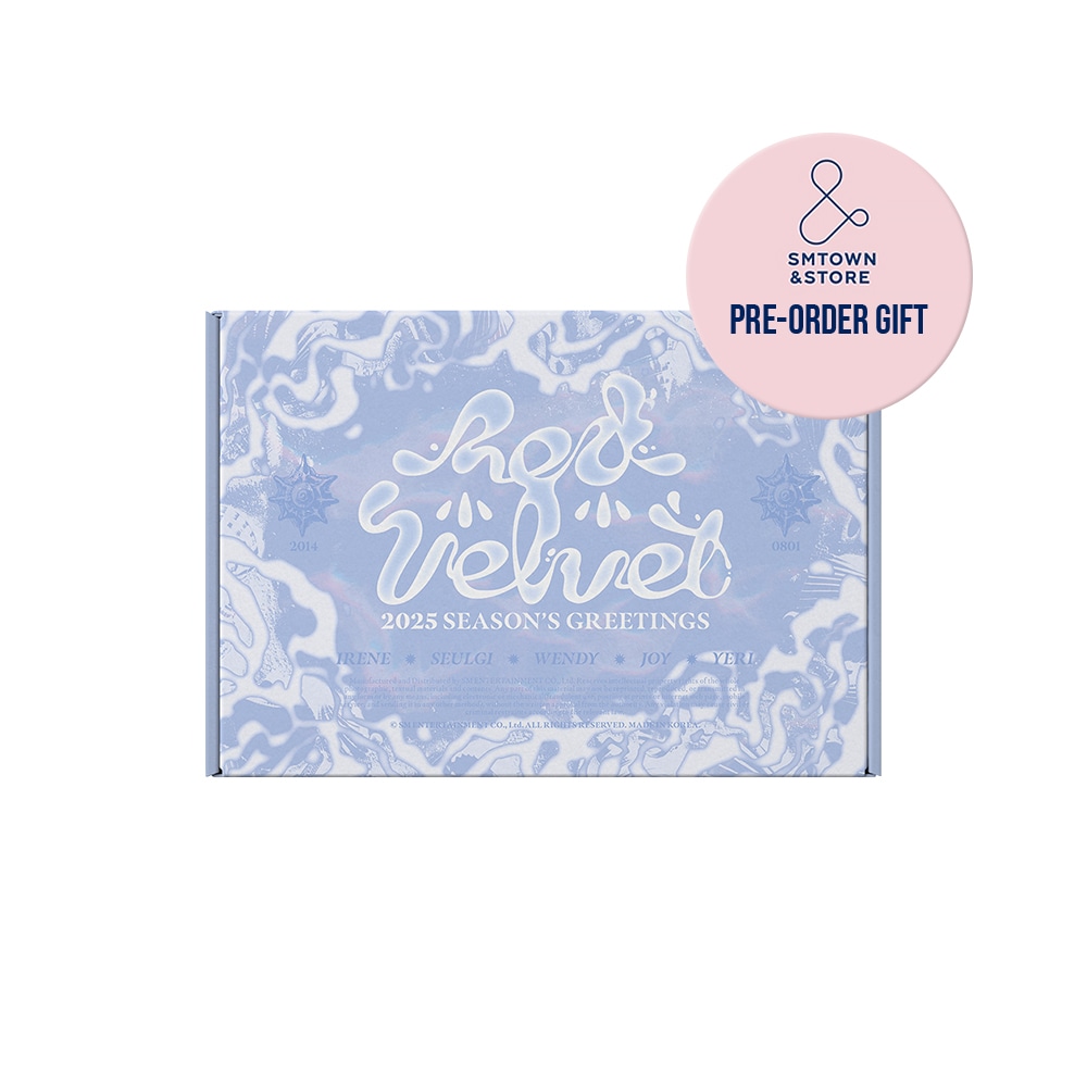 【SM特典選択】 Red Velvet 2025 SEASONS GREETINGS / シーズングリーティング / シグ / カレンダー / シーグリ