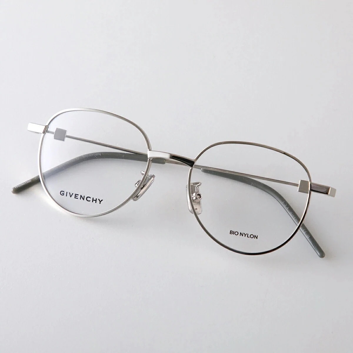 GIVENCHY ジバンシィ メガネ GV50072U レディース メンズ ボストン型 メタルフレーム 細フレーム メタルロゴ クリングスタイプ アイウェア 016