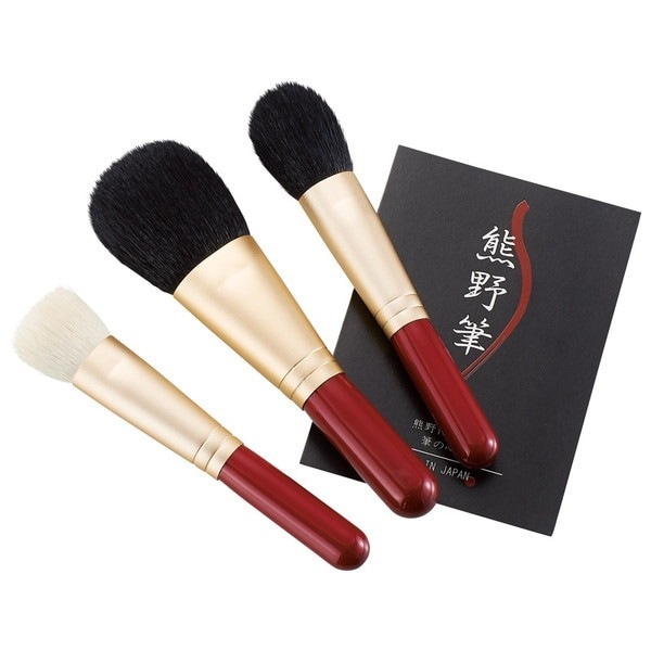 熊野化粧筆セット 筆の心 KFi-10RB