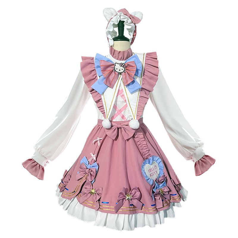 第五人格サンリオ連動cos服庭師コスプレ女装エマウッズロリータ衣装