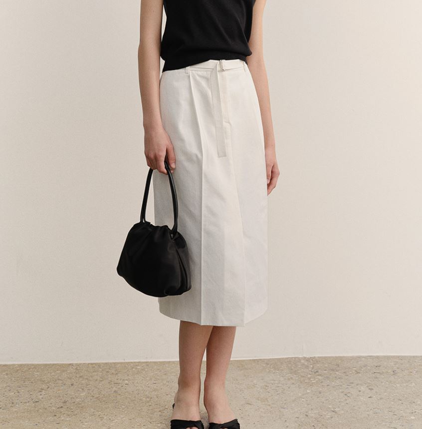 Noa Belted Cotton Skirt 20,804円