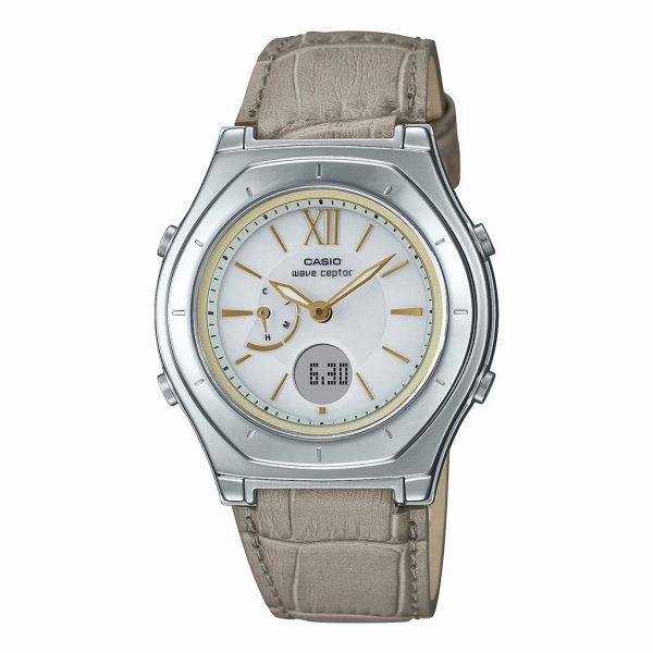 取寄品 正規品 CASIO腕時計 カシオ wave ceptor ウェーブセプター アナデジ表示 アナログ&デジタル ソーラー 丸形 LWA-M160L-8A2JF メンズ腕時計