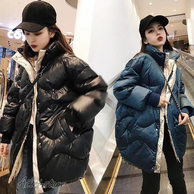 ダウンコート レディース 中綿コート ムートンコート きれいめ 大きいサイズ ミディアム丈 防寒 大きいサイズ 厚手 暖かい アウター 2色