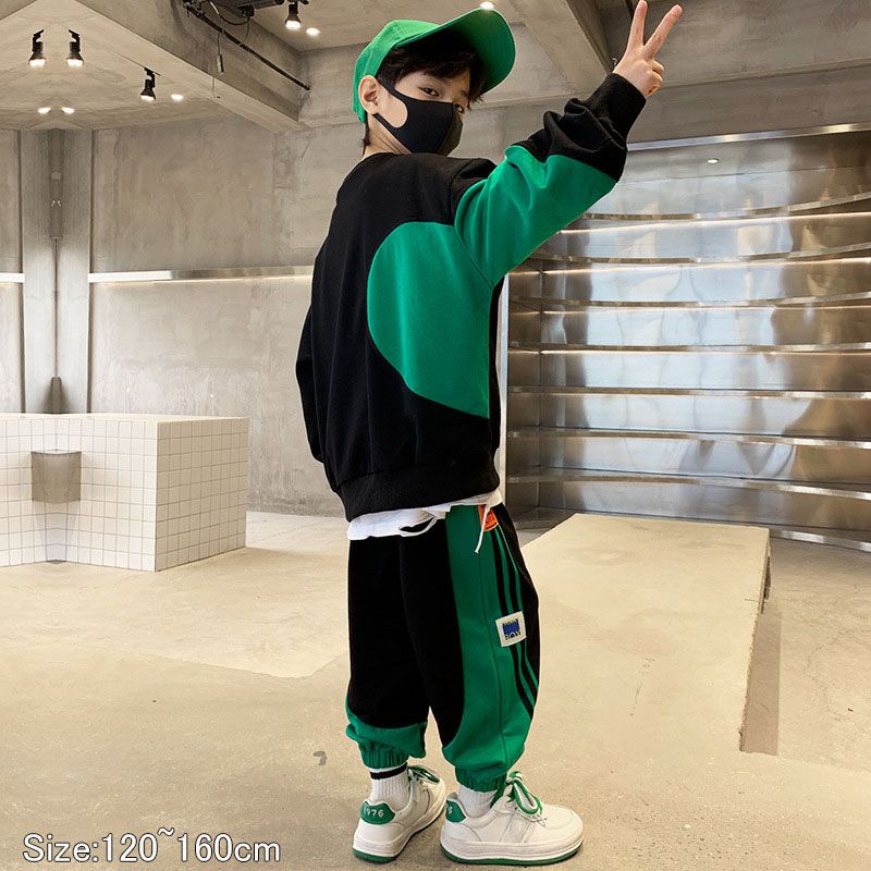 子供服 セットアップ男の子上下セット 春秋 長袖ジャージ キッズ 子供 スウェット カジュアル ダンス 衣装 運動会 セット ジュニア セット 修学旅行 セット 普段着 小学生 中学生 120c