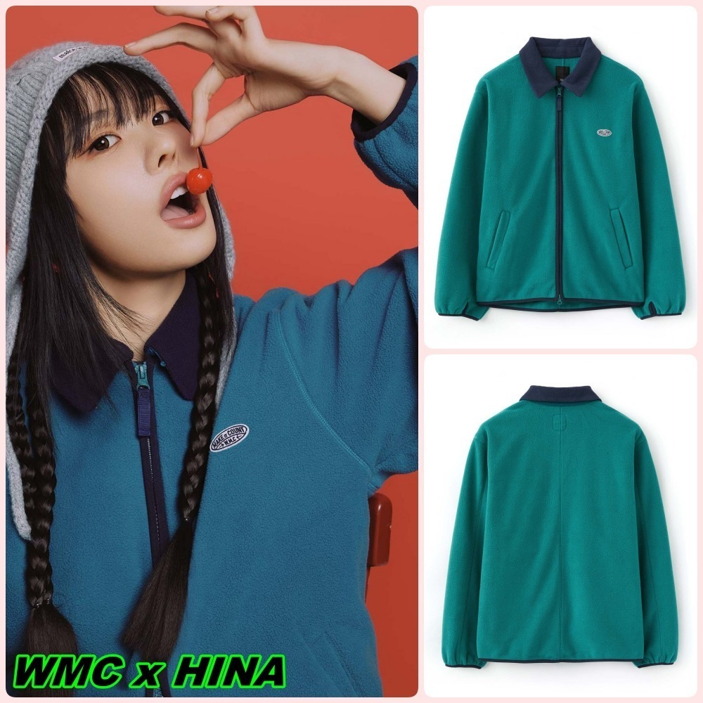 【WMC x HINA】ソフトフリースジャケット EMERALD GREEN WMC x HINA】ソフトフリースジャケット EMERALD GREEN その他