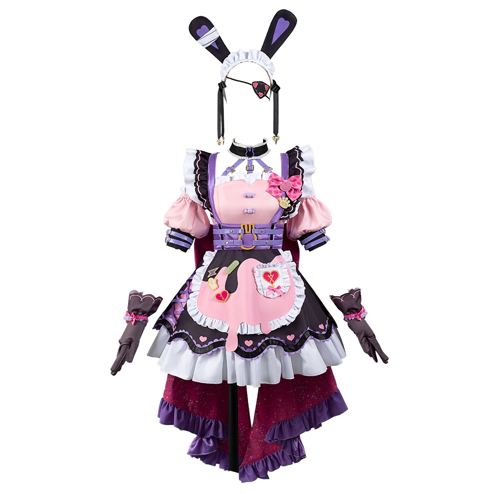 バーチャルYouTuber　VTuber コスプレ Maria Marionette　マリア メイド服　コスプレ衣装