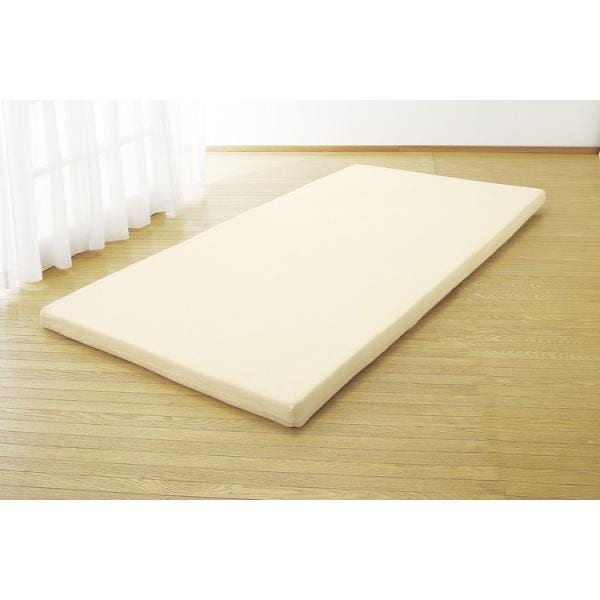 マットレス ウレタンマットレス ダブル 高反発 低ホルムアルデヒド 体圧分散 寝返りがうちやすく快適な寝姿勢をキープ 三つ折り