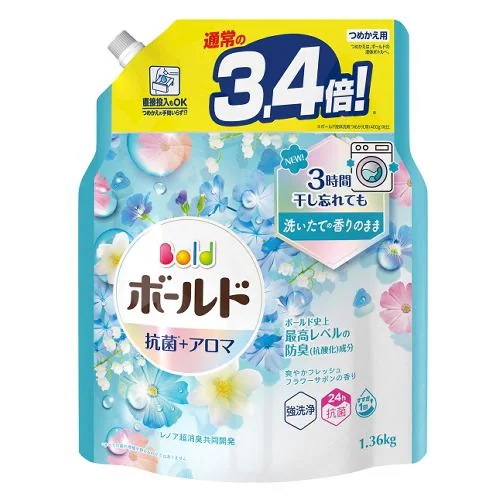 P&G ボールドジェル 爽やかフレッシュフラワーサボンの香り