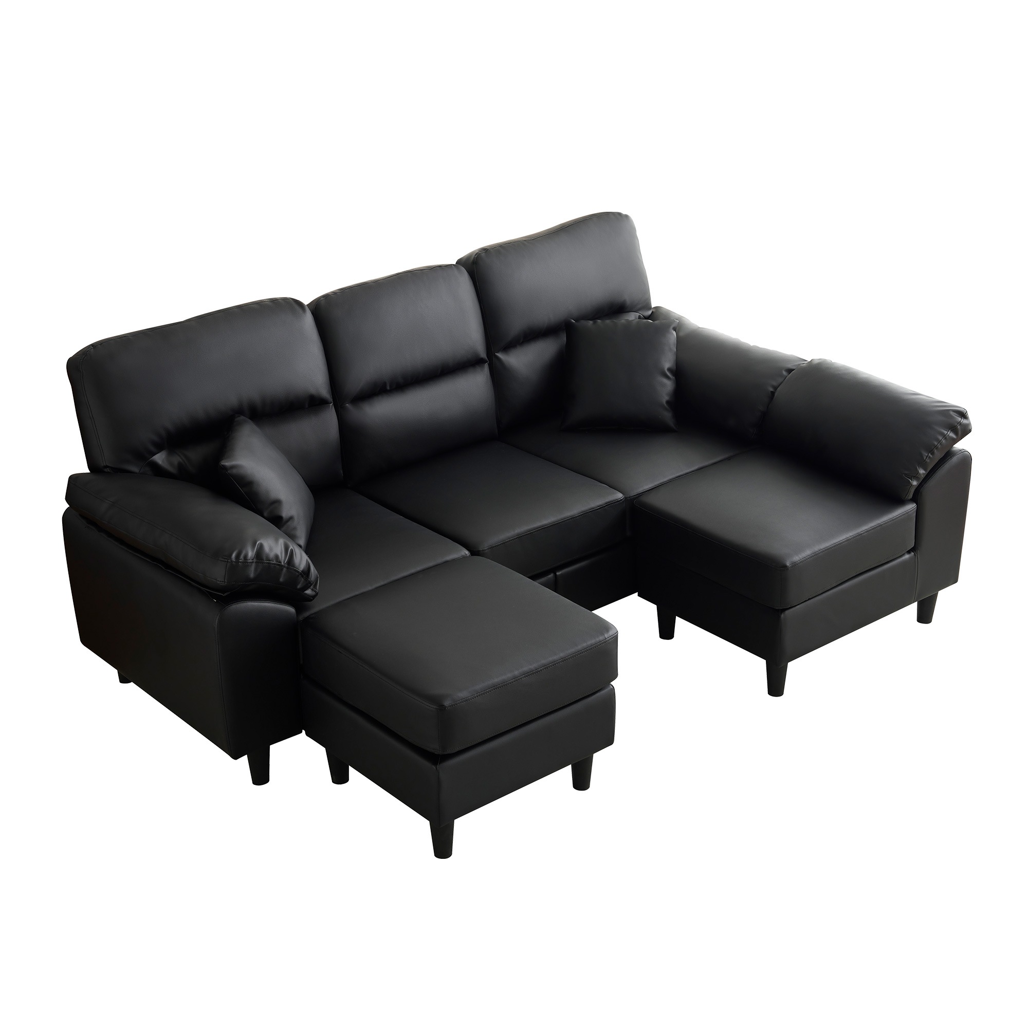 【国内発送送料無料】1脚 ダイニングチェア イームズチェア クッション付き 天然木脚 北欧A33