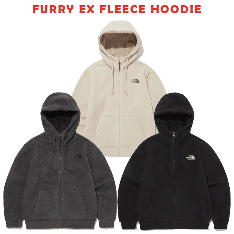 MEGA SALE 韓国正規品保証 関税負担なし NJ4FQ51A MS FURRY EX FLEECE HOODIE デイリー 基本 着装 男子 女子 人気 韓国 ファッション 男女共用 アウトドア
