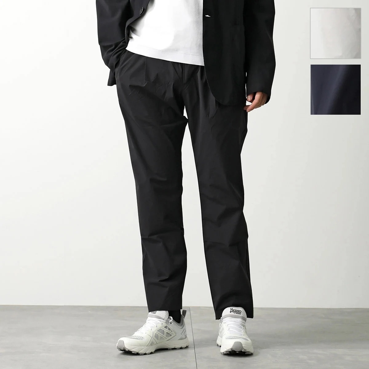 HERNO ヘルノ イージーパンツ PANTALONE NYLON MAESTRO マエストロ PT000077U 12691Z メンズ ナイロン ストレッチ