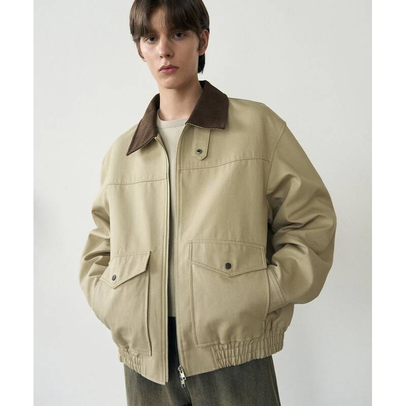 DRAW FIT ハンティングブルゾンジャケット [SAND BEIGE] DFJK4108SDBE 372545